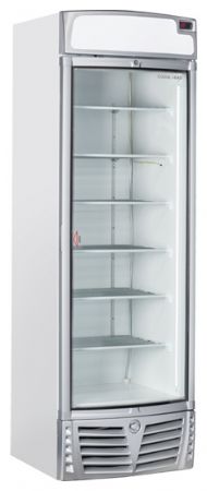 Congélateur vertical 1 porte vitrée blanc 487 L - Coolhead - TNG 480C