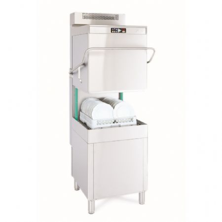 Lave-Vaisselle à Capot 20 L avec doseur automatique de produit de rinçage - Adler - TOP1200SE
