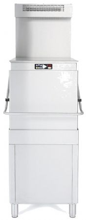 Lave-vaisselle à capot professionnel affichage digital cuve 20 L avec récupérateur de burée - p 50x50 - 650x800x157