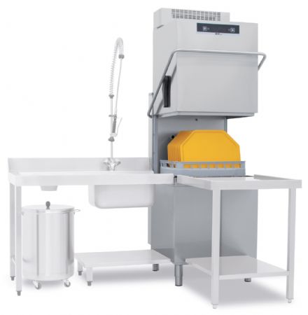 Lave-Vaisselle à Capot 30 litres avec panier 600 x 500 mm TOPTECH - Colged - TOP823LR