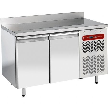 Table négative murale ventilée 2 portes pleines EN 600x400 mm 345 litres - Diamond - TP2B/HA-R2