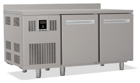 Tour réfrigéré positif avec groupe logé 2 portes capacité 9 grilles 600 x 400 mm - Nosem - TP2P