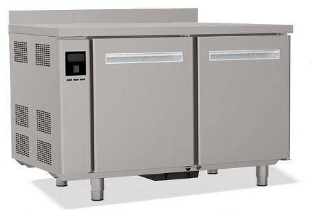 Tour réfrigéré positif 2 portes avec dosseret capacité 9 grilles 600 x 400 mm par porte - Nosem - TP2PSG