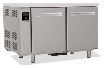 Tour réfrigéré positif professionnel 2 portes sans dessus 9 plaques 600x400 mm - Nosem - TP2PSGSD