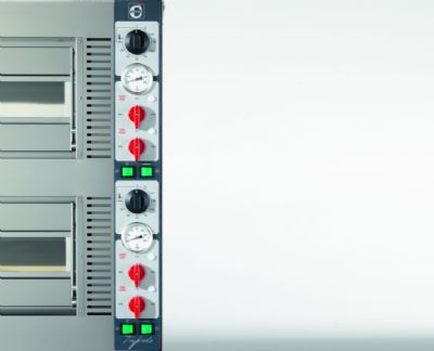 Four à pizza électrique 2 chambres 9x350mm - 1400x1270x730