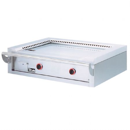 Teppanyaki gaz de table 2 zones 2 x - Diamond - TPG2-12/T
