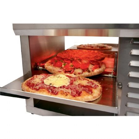 Toaster convoyeur L300 mm au quartz avec tunnel 300x370 mm et puissance 3 kW - Diamond Promo - TPW/30