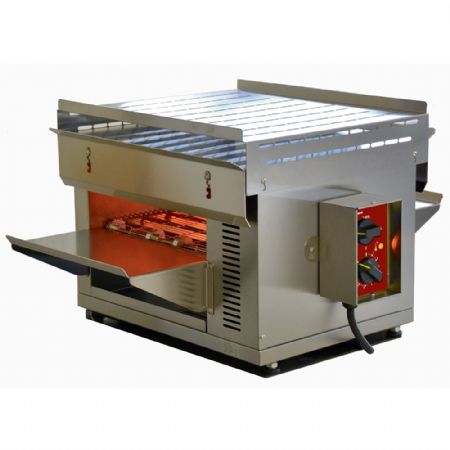 Toaster convoyeur L300 mm au quartz avec tunnel 300x370 mm et puissance 3 kW - Diamond Promo - TPW/30