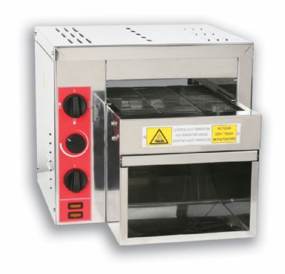 Toaster lectrique convoyeur rapide  rsistances blindes - 360 pices/h