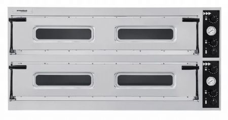 Four lectrique  pizza 2 chambres 6 pizzas de 40 cm - 4 plaques 40x60 cm