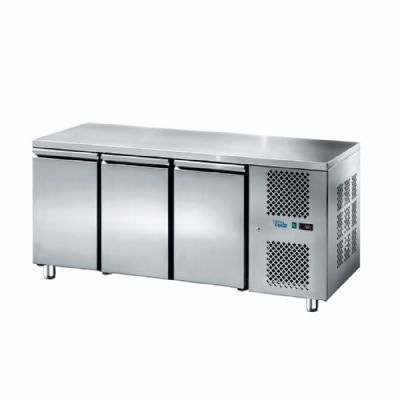 Table de travail rfrigre tropicalise ngative 3 portes GN1/1