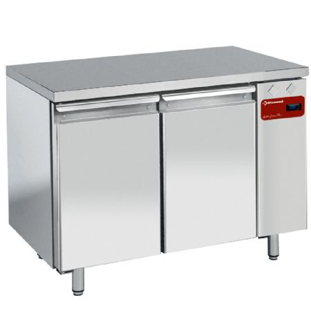 Table rfrigre 2 portes GN1/1 avec 2 bloc de 2 tiroirs