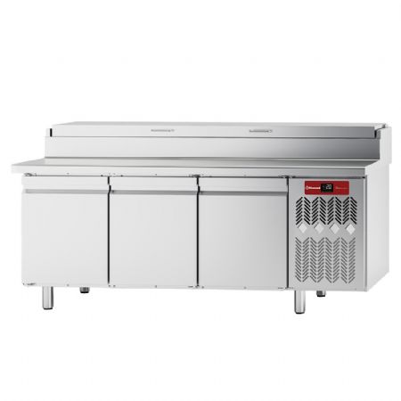 Armoire réfrigérée positive ventilée 3 portes capacité 11 bacs GN 1/3 - Diamond - TS31-US/H