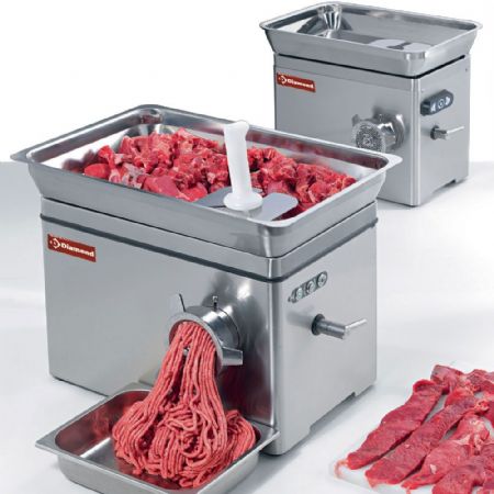 Hachoir professionnel N°22 300 kg/h monophasé - Diamond - TSU22/AT-N