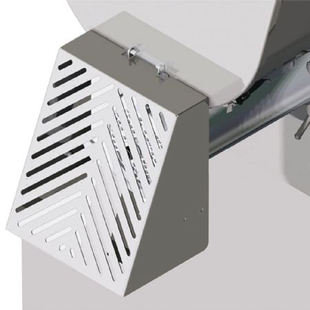 Hachoir professionnel en inox - Ø 4,5 mm - 700 kg/h - sur roues - Diamond
