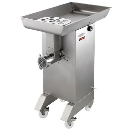 Hachoir professionnel en inox - Ø 4,5 mm - 700 kg/h - sur roues - Diamond