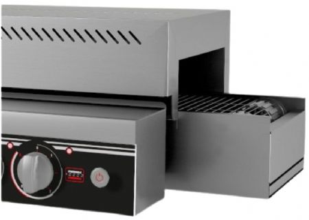 Toaster convoyeur professionnel chargement frontale - 700 toats/heure - 750x420x250 mm