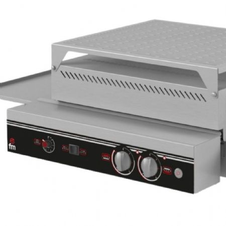 Toaster convoyeur inox capacité 1200 toasts par heure puissance 4,4 kW monophasé - FM - TTH-4400
