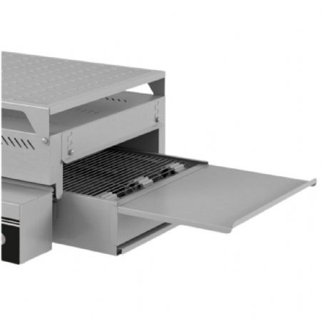 Toaster convoyeur inox capacité 1200 toasts par heure puissance 4,4 kW monophasé - FM - TTH-4400