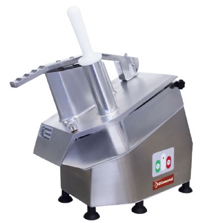 Coupe légume de table en acier inox avec 2 disques expulseurs - Diamond Promo - TVA-38D
