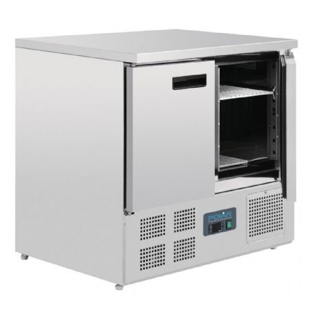 Table desserte réfrigérée positive 240 L 2 portes compacte - Polar - U636