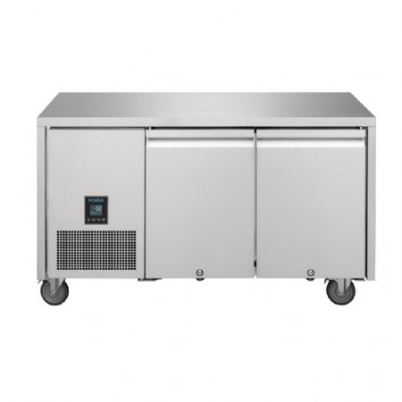Table desserte réfrigérée positive 267 L 2 portes - Polar - UA005