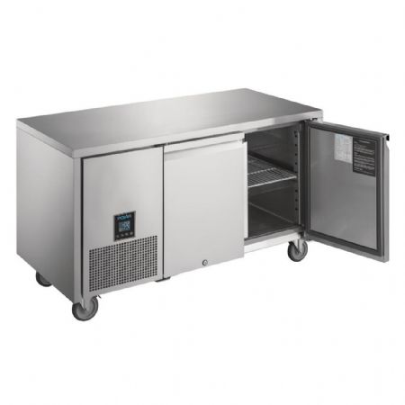 Table desserte réfrigérée positive 267 L 2 portes - Polar - UA005