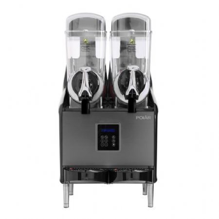 Distributeur de Boissons 2 cuves 24 L pour granités et cocktails glacés - Polar - UA045