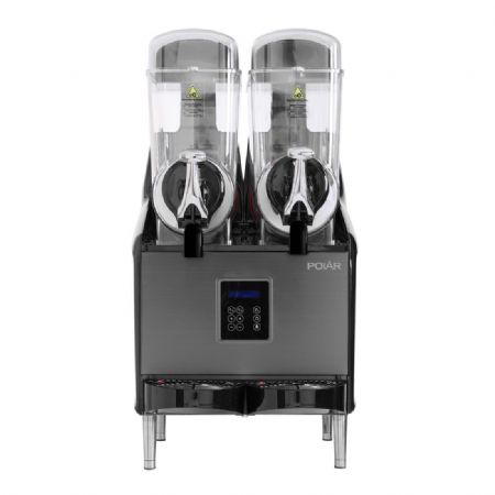 Machine  granit noire professionnelle 2x 12L - 610x496x940 mm