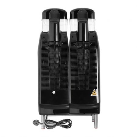 Machine  granit noire professionnelle 2x 12L - 610x496x940 mm