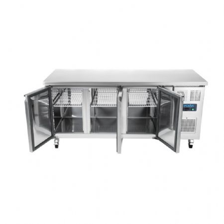 Table desserte réfrigérée positive 417 L 3 portes - Polar - UA048