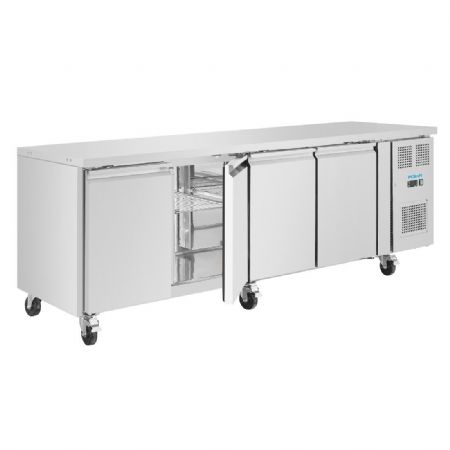 Table rfrigre positive avec 4 portes 553 litres
