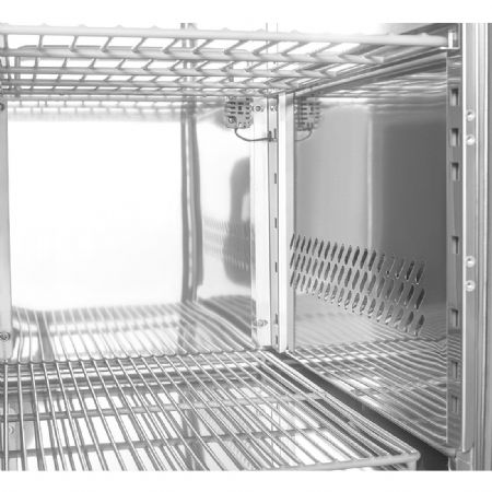 Table rfrigre positive avec 4 portes 553 litres