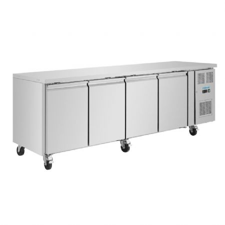 Table rfrigre positive avec 4 portes 553 litres