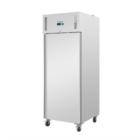 Armoire ngative grise  1 porte battante de 560 litres de -22  -18C