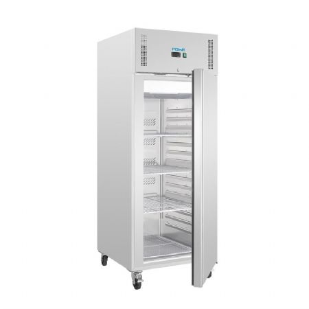 Armoire ngative grise  1 porte battante de 560 litres de -22  -18C