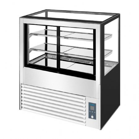 Vitrine réfrigérée de Boulangerie Pâtisserie 285 L positive 900 mm - Polar - UA060