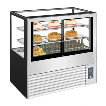 Vitrine réfrigérée de Boulangerie Pâtisserie 385 L positive 1200 mm - Polar - UA061