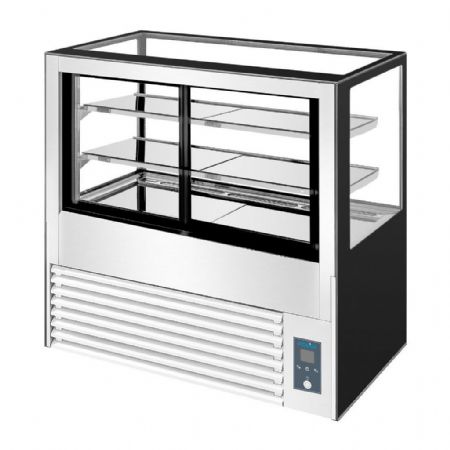 Vitrine réfrigérée de Boulangerie Pâtisserie 385 L positive 1200 mm - Polar - UA061