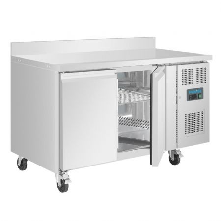 Table rfrigre positive avec 2 portes et dosseret 282 litres