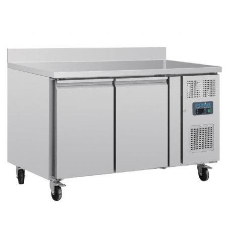 Table rfrigre positive avec 2 portes et dosseret 282 litres