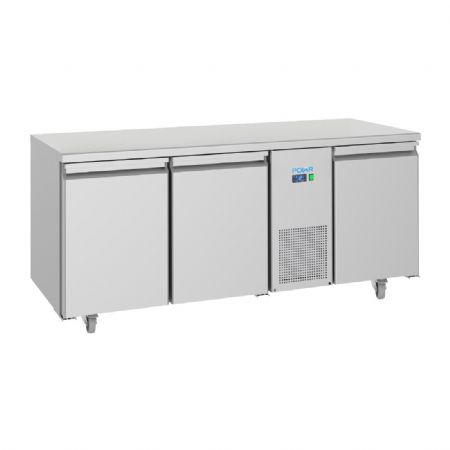 Table rfrigre ngative inox 3 portes 474 litres