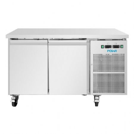 Table desserte réfrigérée double température 124 L 2 portes - Polar - UA086