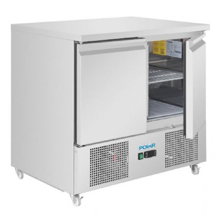 Table desserte réfrigérée positive 257 L 2 portes - Polar - UA089