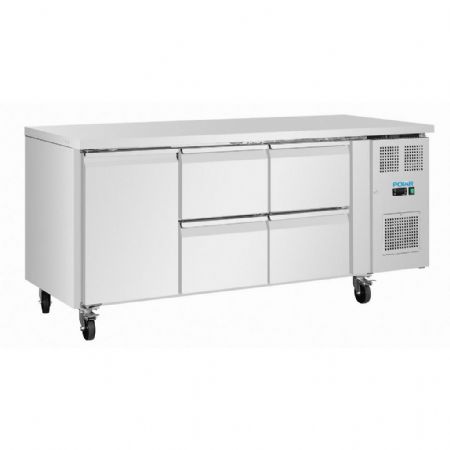 Table desserte réfrigérée positive 465 L 4 tiroirs et 1 porte - Polar - UA103