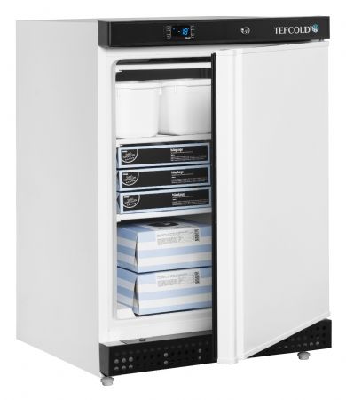 Congélateur à poser de stockage blanc 1 porte pleine -24 à -10 °C - Tefcold - UF200