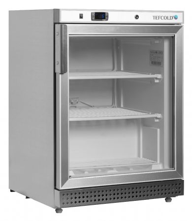 Congélateurs verticaux de vitrine Blanche 1 porte vitrée -24 à -10 °C - Tefcold - UF200SG