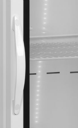 Congélateur à poser verticaux de vitrine blanc 1 porte vitrée - Tefcold - UF200VGW