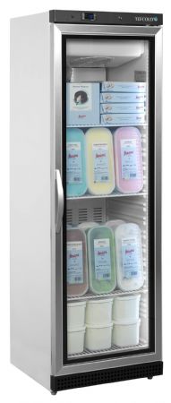 Armoire réfrigérée négative congélateur vertical de vitrine 1 porte vitrée - Tefcold - UF400VG