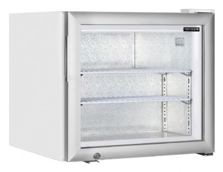 Congélateur à poser Blanc 1 porte vitrée négatif - Tefcold - UF50G